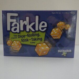 Farkle The Classic Dice Rolling Risk Taking Game Patch Products New Sealed